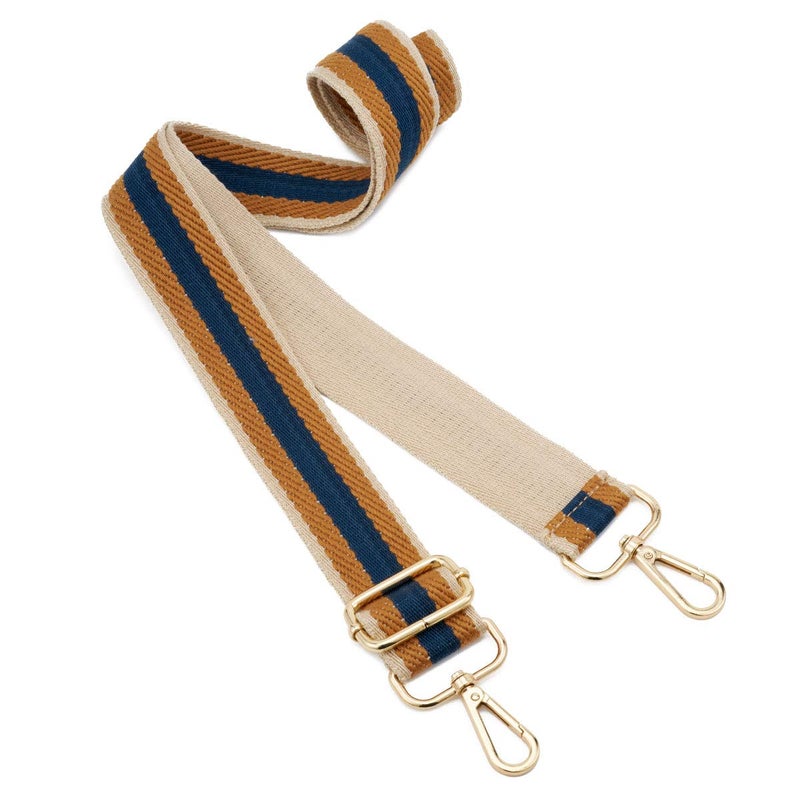 ZOOEASS Wide Shoulder Strap Adjustable Replacement Belt Guitar Style Crossbody Bag Handbag Strap Multicolor Canvas Straps(Wide:1.4in) (Color14) - Image 2